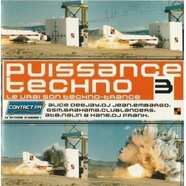 Cover for Puissance Techno 3 · Unchained Melody - Hysterie - Better Off Alone (CD)