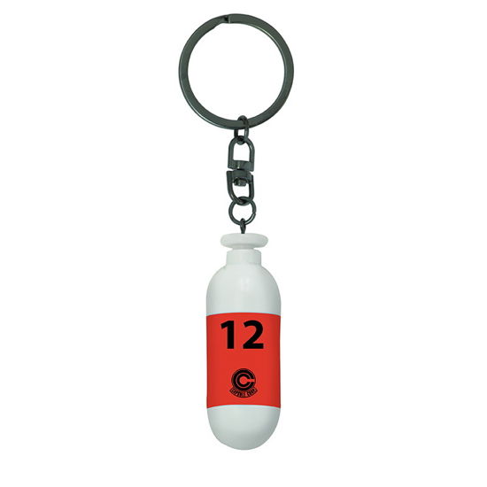 DRAGON BALL - Red Capsule - 3D Keychain - P.Derive - Merchandise -  - 3665361037026 - April 1, 2021