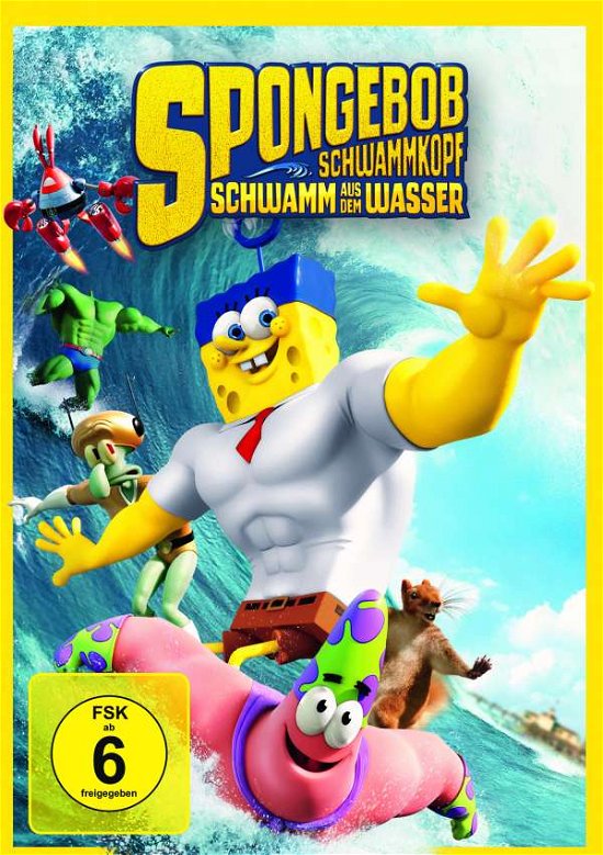 Cover for Antonio Banderas · Spongebob Schwammkopf - Schwamm Aus Dem Wasser (DVD) (2015)