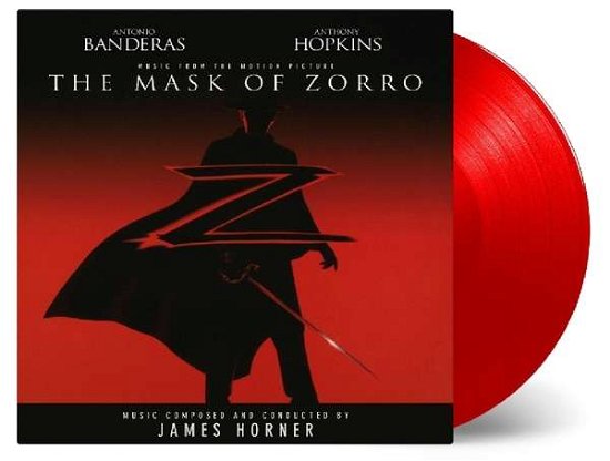 Cover for OST (James Horner) · The Mask Of Zorro (180g) (Limited-Numbered-Edition) (Red Vinyl) (LP) (2019)