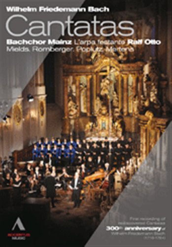 Cover for Bach,w.f. / L Arpa Festante / Otto / Mainz · Rediscovered Cantatas (DVD) (2010)