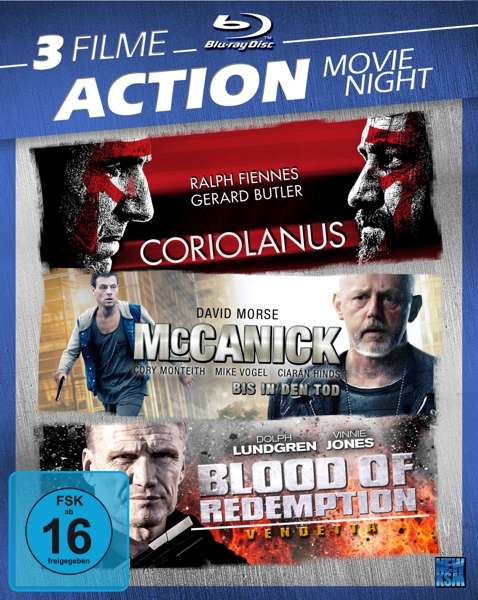 Cover for N/a · Action Movie Night,3Blu-ray.K4202 (Book) (2019)