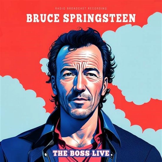 Cover for Bruce Springsteen · The Boss Live (Clear Vinyl) (LP) (2024)