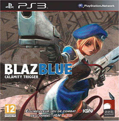 Cover for Playstation 3 · Blazblue : Calamity Trigger (PS4) (2019)