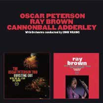 Cover for Oscar Peterson · With the All Star Band + Bursting out (CD) [Japan Import edition] (2016)