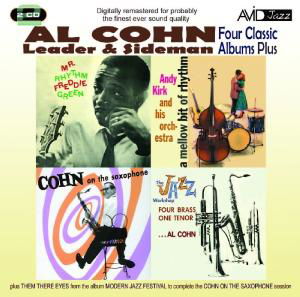 Cover for Al Cohn · Four Classic Albums Plus (Cohn On The Saxophone / Mr Rhythm / The Jazz Workshop / A Mellow Bit Of Rhythm) (CD) (2012)