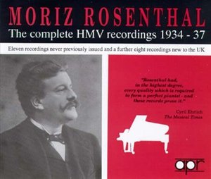 Cover for Chopin / Liszt · Moriz Rosenthal - Rosenthal The Complete Hmv Recordi (CD) (2001)