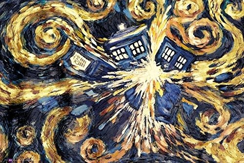 DOCTOR WHO - Poster Exploding Tardis (91.5x61) - Großes Poster - Merchandise - Gb Eye - 5028486241026 - February 7, 2019