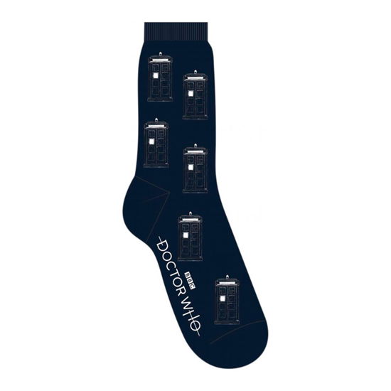 Cover for Doctor Who · Doctor Who - Multi Tardis (Socks) Sock (N/A) [Blue edition] (2020)