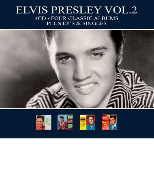 Cover for Elvis Presley  · Four Classic Albums Plus Ep's &amp; Singles (CD) [Digipak] (2019)