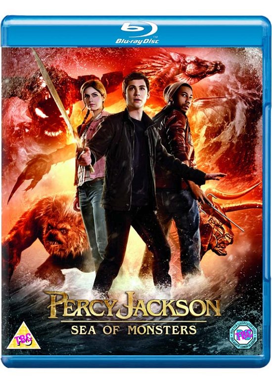 Cover for Percy: Sea of Monsters Jackson · Percy Jackson - Sea Of Monsters (Blu-ray) (2013)