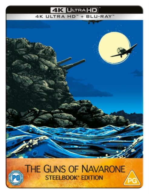 The Guns Of Navarone Limited Edition Steelbook - J. Lee Thompson - Elokuva - Sony Pictures - 5050630001026 - maanantai 4. maaliskuuta 2024