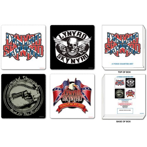 Lynyrd Skynyrd Coaster Set: Mixed - Lynyrd Skynyrd - Merchandise - Live Nation - 162199 - 5055295313026 - January 23, 2012