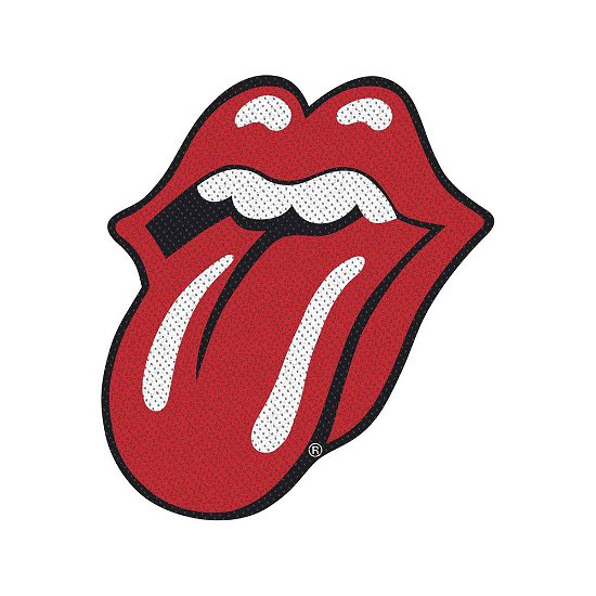 The Rolling Stones Standard Woven Patch: Tongue Cut-Out (Retail Pack) - The Rolling Stones - Produtos - PHD - 5055339794026 - 19 de agosto de 2019