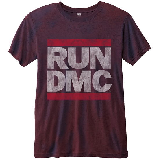 Cover for Run Dmc · T-shirt Burnout - Logo Vintage (Toys) [size L] [Pink - Unisex edition]