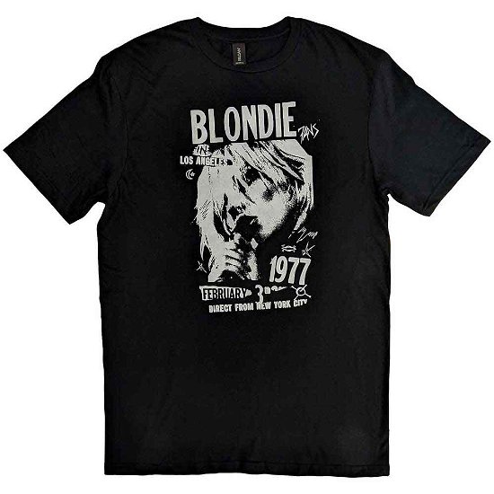Blondie Unisex T-Shirt: 1977 Vintage - Blondie - Merchandise -  - 5056561099026 - 