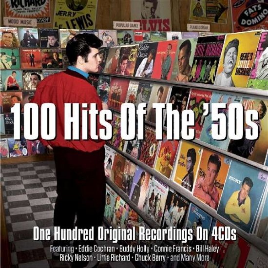 Cover for 100 Hits of the 50s / Various · 100 Hits Of The '50s (CD) [Digipack] (2016)