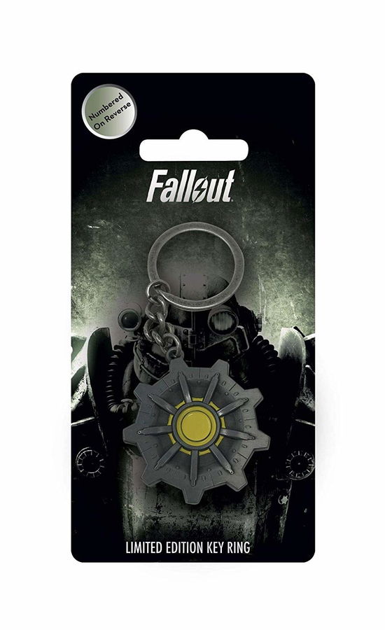 Cover for Iron Gut Publishing · Keyring Fallout Vault Door (MERCH)