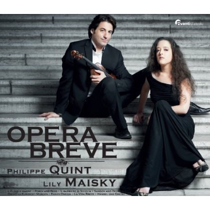 Cover for Quint,Philippe / Maisky,Lily · Opera Breve (SACD) (2018)