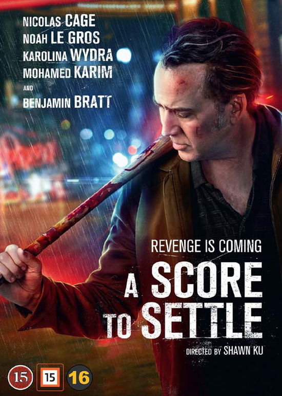 A Score to Settle - Nicolas Cage - Elokuva -  - 5706169002026 - torstai 7. marraskuuta 2019