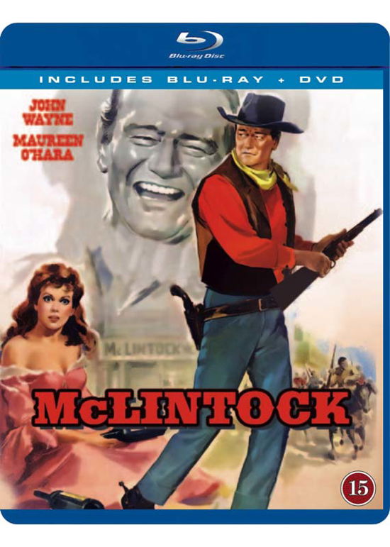 Cover for Mclintock John Wayne (Blu-Ray) (2012)