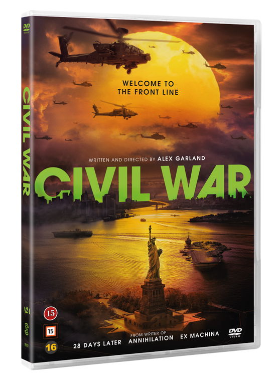 Alex Garland · Civil War (2024 Film) (DVD) (2024)