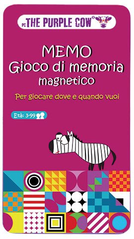 Cover for Pc The Purple Cow · Purple Cow: Memo Gioco Di Memoria Magnetico (MERCH)
