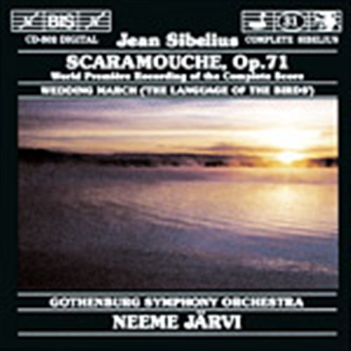 Cover for Sibelius / Jarvi / Gothenburg Symphony Orchestra · Scaramouche (CD) (1994)