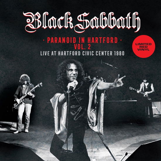Cover for Black Sabbath · Paranoid In Hartford Vol. 2 (Red Vinyl) (LP) (2024)