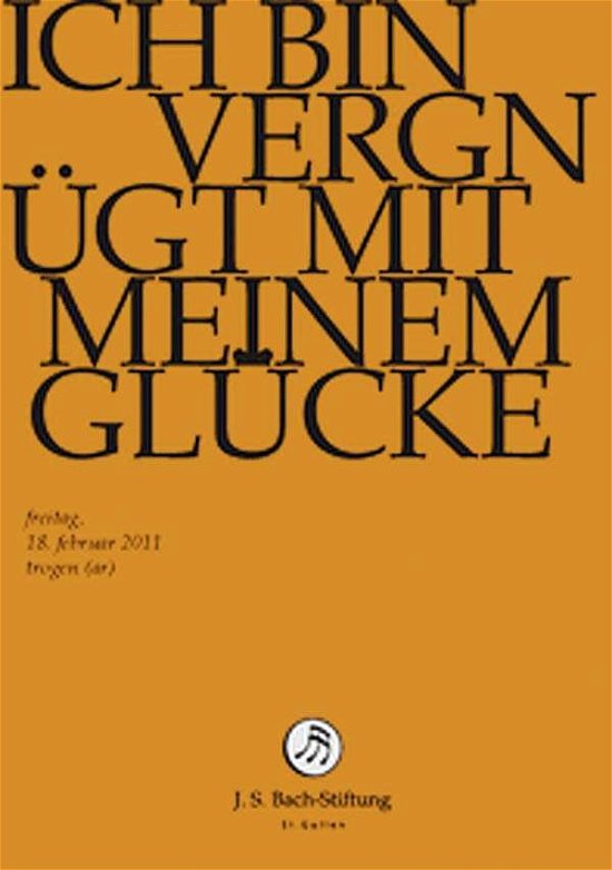 Cover for J.S. Bach-Stiftung / Lutz,Rudolf · Ich Bin Vergnügt Mit Meinem *s* (DVD) (2014)