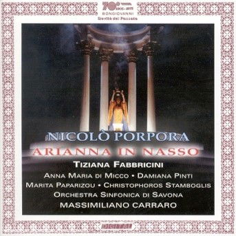 Cover for Porpora / Fabbricini / Orch Sinfonica Di Savona · Arianna in Nasso (CD) (2016)