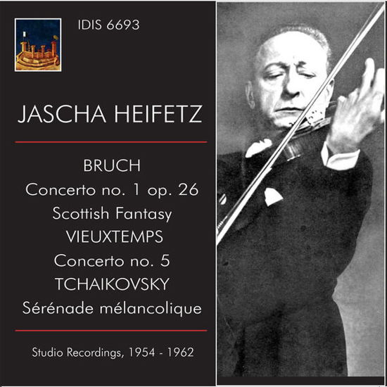 Concerto Pour Violon 1 - Jascha Heifetz - Musikk - IDIS - 8021945003026 - 16. februar 2015