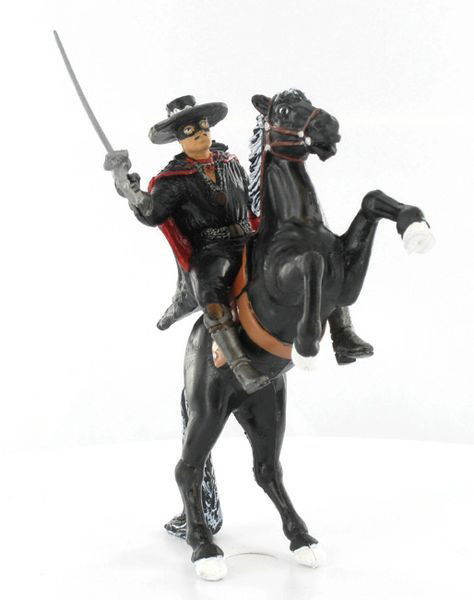 Cover for Yolanda · Zorro Minifigur - Zorro and Tornado - 12cm (Toys)