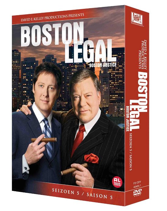 Cover for Boston Legal · Boston Legal - Season 5 (DVD) (2011)