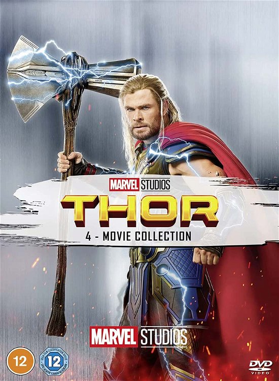 Cover for Kenneth Branagh · Thor 1 to 4 Collection (DVD) (2022)