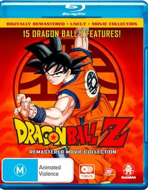 Cover for N/a · Dragon Ball Z - Remastered Movie Collection (Blu-ray) (2018)