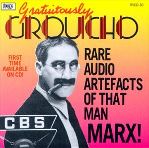 Cover for Groucho Marx · Gratuitously Groucho (CD) (1993)