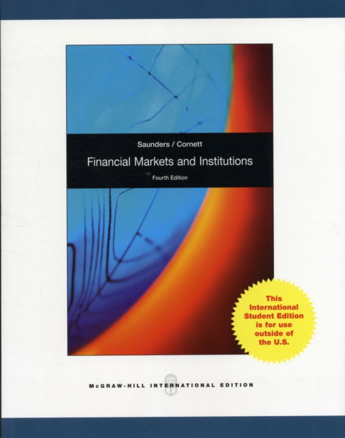 Cover for Saunders · Financial Markets &amp; Institutio (Paperback Book) (2008)