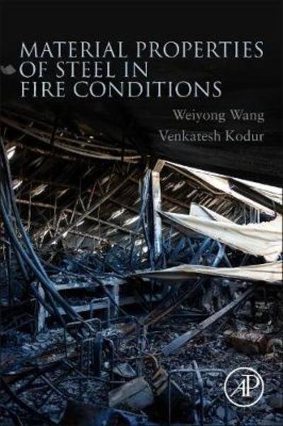 Cover for Wang, Weiyong (Associate Professor and Associate Director, Institute of Safety and Disaster Prevention Engineering, College of Civil Engineering, Chongqing University) · Material Properties of Steel in Fire Conditions (Paperback Book) (2019)