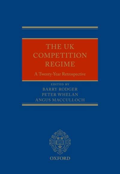 Cover for The UK Competition Regime: A Twenty-Year Retrospective (Innbunden bok) (2021)