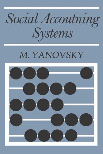Cover for M. Yanovsky · Social Accounting Systems (Paperback Book) (2006)