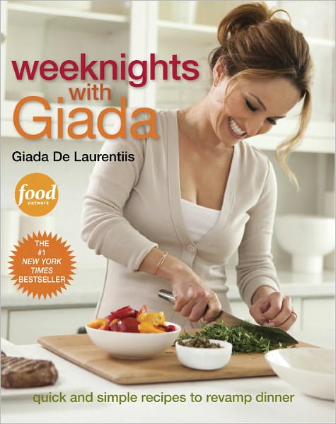 Cover for Giada De Laurentiis · Weeknights with Giada: Quick and Simple Recipes to Revamp Dinner (Hardcover Book) (2012)