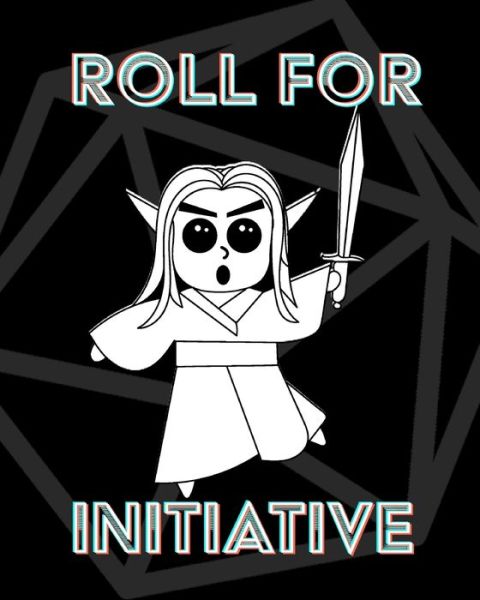 Cover for Mantablast · Roll For Initiative - RPG Notebook (Paperback Book) (2019)