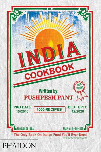 Cover for Pushpesh Pant · India: The Cookbook (Gebundenes Buch) (2010)