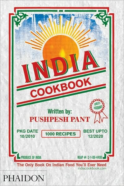 Cover for Pushpesh Pant · India: The Cookbook (Innbunden bok) (2010)