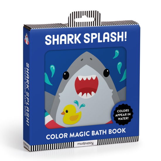 Cover for Mudpuppy · Shark Splash! Color Magic Bath Book (Bog) (2025)