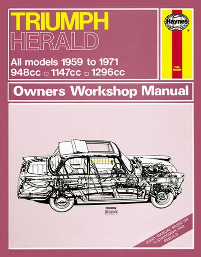 Cover for Haynes Publishing · Triumph Herald Owner's Workshop Manual (Paperback Bog) (2013)