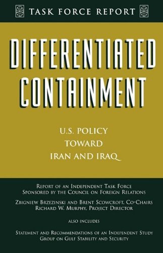 Cover for Zbigniew Brzezinski · Differentiated Containment: U.S. Policy Toward Iran and Iraq (Pocketbok) (1997)