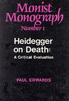 Cover for Paul Edwards · Heidegger and Death: A Critical Evaluation (Paperback Book) (1999)