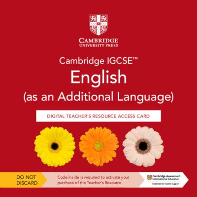 Cover for Annie Altamirano · Cambridge IGCSE™ English (as an Additional Language) Digital Teacher's Resource Access Card - Cambridge International IGCSE (N/A) [New edition] (2022)